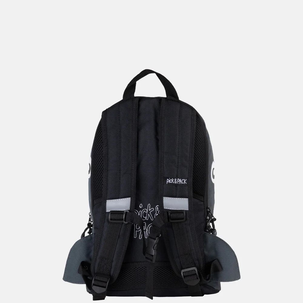 Pick & Pack Shark kinderrugzak M anthracite | 019579-Grijs